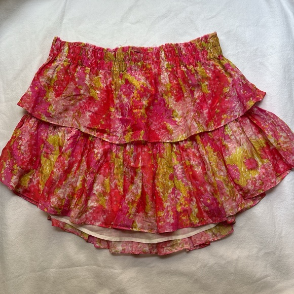 LoveShackFancy Ruffle Mini Skirt - Picture 2 of 7